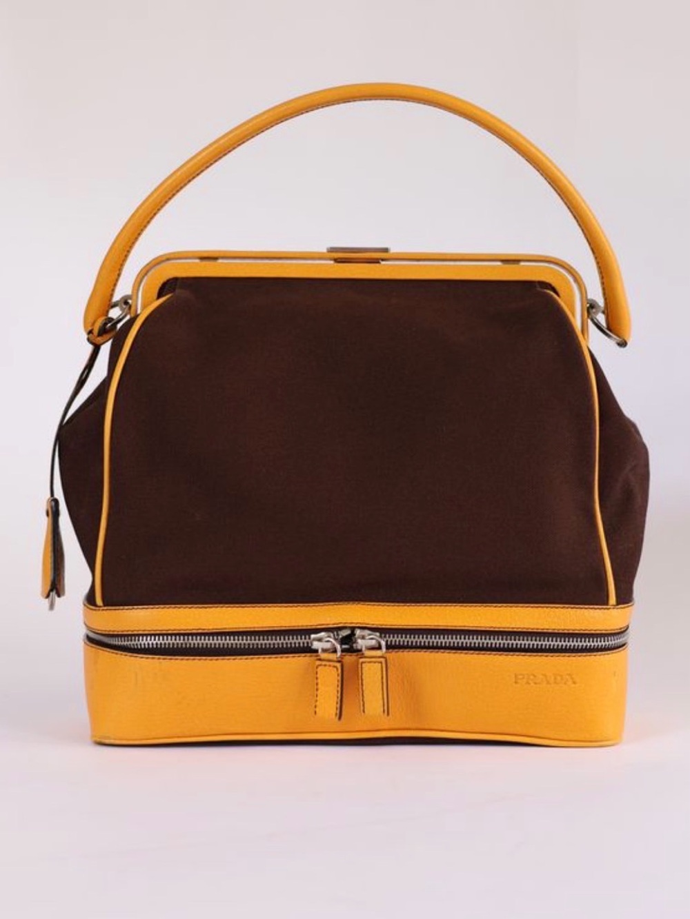 PRADA Cerniera Frame Doctor Bag - Picture 4 of 5